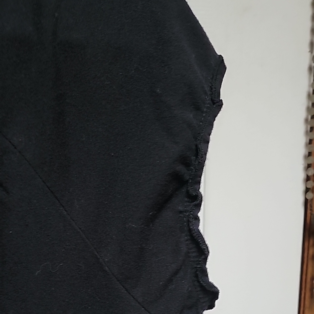 Bugle Boy Black Women's Blouse with Tie Detail - Picture 6 of 10